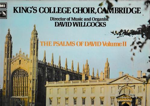 King's College Choir, Cambridge/Willcocks-Psalm David II LP, Boeken, Muziek, Gelezen, Artiest, Ophalen