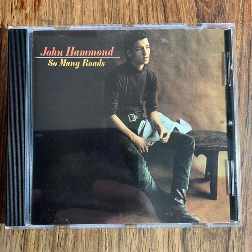 JOHN HAMMOND so many roads 60's BLUES CD NM - THE BAND, Cd's en Dvd's, Cd's | Jazz en Blues, Zo goed als nieuw, Blues, 1960 tot 1980