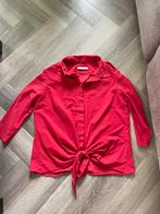 Studio Anneloes Poppy knot blouse rood travelstof XXL, Ophalen of Verzenden, Zo goed als nieuw, Maat 46/48 (XL) of groter, Rood