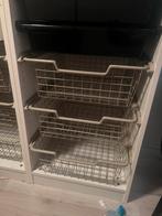 (6 stuks) IKEA Pax Draadmand 50x58 grijs, Zo goed als nieuw, Minder dan 100 cm, Metaal, Met lade(s)