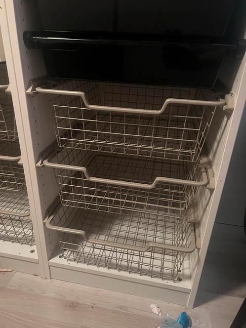 (6 stuks) IKEA Pax Draadmand 50x58 grijs, Huis en Inrichting, Kasten | Kledingkasten, Zo goed als nieuw, Minder dan 100 cm, 50 tot 100 cm