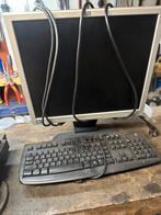 pc, Computers en Software, Desktop Pc's, Ophalen, Gebruikt, Gigabyte, Met monitor