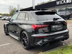 Audi A3 Sportback 2.5 TFSI RS 3 quattro 400PK Panorama B&O L, Auto's, Audi, Automaat, Gebruikt, RS3, Zwart