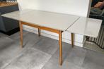 Vintage, retro, formica uittrektafel keukentafel eettafel, Huis en Inrichting, Tafels | Eettafels, Ophalen, Vintage, retro, Gebruikt