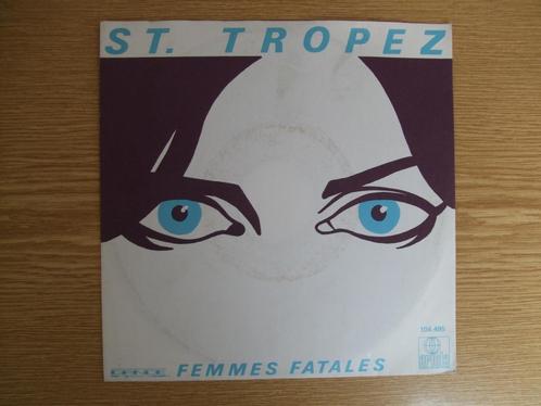 ST. TROPEZ    FEMMES FATALES / I WANT TO DO SOMETHING FREAKY, Cd's en Dvd's, Vinyl Singles, Zo goed als nieuw, Single, Pop, 7 inch