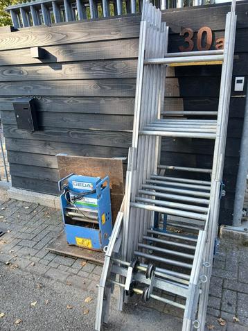 GEDA 250kg ladderlift pannenlift verhuislift 13 m met knik beschikbaar voor biedingen