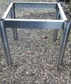 RVS Onderstel / Tafelpoten naar keuze, Huis en Inrichting, Tafelonderdelen, Ophalen, Gebruikt, 50 tot 100 cm, Vierkant