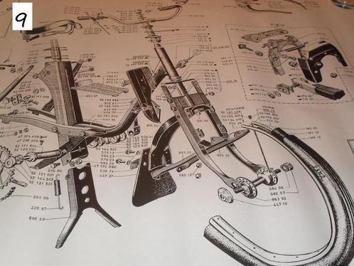solex herdruk posters en tekeningen, Verzamelen, Posters, Zo goed als nieuw, Overige onderwerpen, A1 t/m A3, Overige vormen, Canvas of Doek