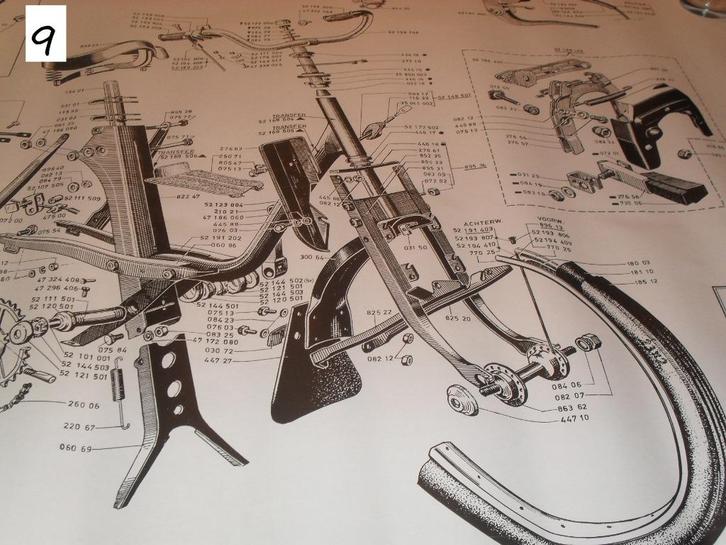 solex herdruk posters en tekeningen, Verzamelen, Posters, Zo goed als nieuw, Overige onderwerpen, A1 t/m A3, Overige vormen, Canvas of Doek