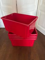 Curverbakken, opbergdozen, 5 speelgoed bakken, verhuis dozen, Doe-het-zelf en Verbouw, Kratten en Dozen, Minder dan 50 cm, Ophalen of Verzenden