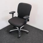 Haworth Comforto 77, Bureaustoel, Nieuwe stoffering, Chroom, Gebruikt, -, Zwart, -