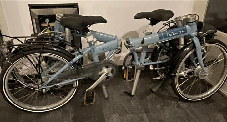 Dahon Speed 20 inch vouwfietsen - Set van 2, Fietsen en Brommers, Fietsen | Vouwfietsen, Zo goed als nieuw, Heren, Dahon, 18 tot 20 inch