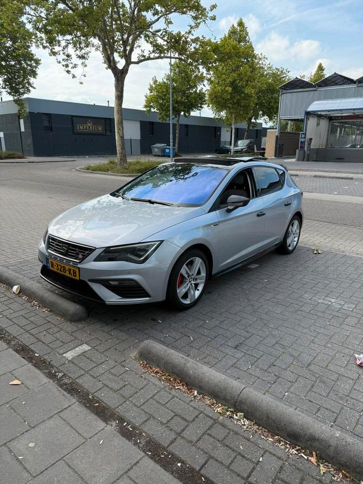 Seat Leon 1.5 TSI  2020 Grijs Dsg Pano Sfeer Chameleon, Auto's, Seat, Particulier, Leon, ABS, Adaptieve lichten, Adaptive Cruise Control