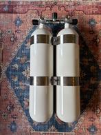 Stalen dubbelset 12 liter, dubbel 12 NIEUW, Watersport en Boten, Ophalen, Nieuw, Duikfles