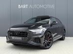 Audi Q8 55 TFSI e Quattro S-Line Competition|B&O|Pano|360|Ma, Auto's, Audi, Automaat, Gebruikt, Zwart, Bedrijf