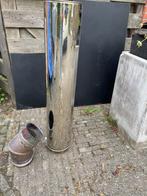 Kachelpijp en wandbescherming, Ophalen, Gebruikt, Houtkachel, Inbouw