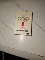 Luciferdoosje Olympische Spelen 1992 Amsterdam Heineken, Ophalen of Verzenden, Zo goed als nieuw, Luciferdoosjes of -merken