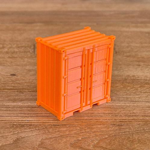Zeecontainer 5ft – 1-50, Hobby en Vrije tijd, Modelauto's | 1:50, Nieuw, Bus of Vrachtwagen, Overige merken, Ophalen of Verzenden