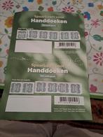 Handdoek zegels, Hobby en Vrije tijd, Spaarzegeltjes, Ophalen of Verzenden, Zegels, Bonnen of Punten