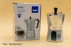 Kela Italia Espressomaker 3-kops - Aluminium, Ophalen, Espresso apparaat, Zo goed als nieuw, 2 tot 4 kopjes