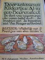 Kinderboekje uit 1906: "Daar zaten zeven kikkertjes.", Ophalen of Verzenden