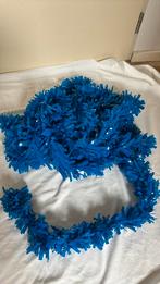 640 cm lang blauwe guirlande slinger, Hobby en Vrije tijd, Feestartikelen, Ophalen of Verzenden, Zo goed als nieuw, Versiering