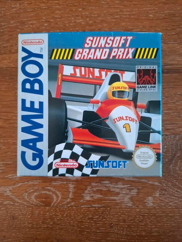 Sunsoft Grand Prix - NOE, kompleet (CIB), Spelcomputers en Games, Games | Nintendo Game Boy, Gebruikt, Racen en Vliegen, 1 speler