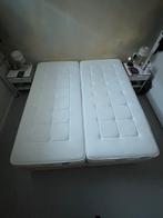 Boxspring 180x200 Pullman matrassen 2x90 compleet met topper, Ophalen, Gebruikt, Tweepersoons, 180 cm