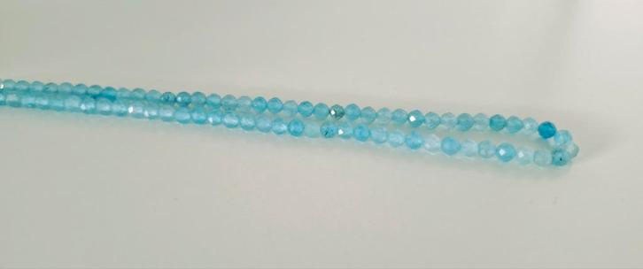 Aquamarijn gefacetteerde edelstenen kralen, Sieraden, Tassen en Uiterlijk, Edelstenen, Nieuw, Verzenden