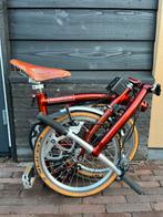 Brompton S2L Flame Lacquer - Opvouwbare Fiets, Ophalen, Gebruikt, Brompton, Heren