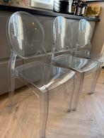 Kartell look ghost stoelen, Ophalen of Verzenden, Zo goed als nieuw, Kunststof, Drie