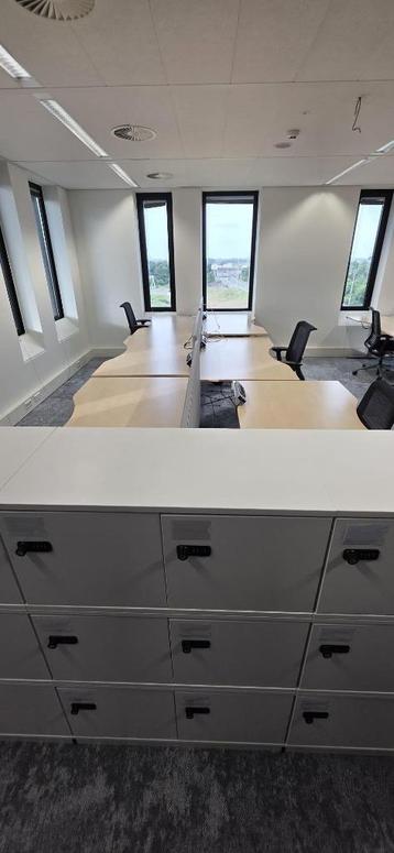 Elektrisch Kinnarps Duo Bureau+2 Steelcase Bureaustoel, 15st - afbeelding 12