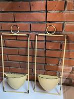 Muurhangers, Rond, Ophalen of Verzenden, Minder dan 25 cm, Metaal