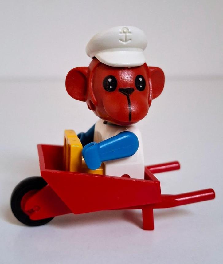 Lego Fabuland Nr 3714 Oscar de metselaar 1980 Vintage € 9,99, Kinderen en Baby's, Speelgoed | Duplo en Lego, Zo goed als nieuw