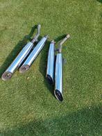 Uitlaten links en rechts Honda Magna VF750C, Ophalen