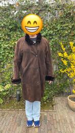 Vintage Donkerbruine Lammie Jas, Ophalen of Verzenden, Gedragen