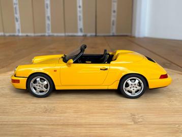 Porsche 911 964 Speedster geel 1:18 GT Spirit GT008CS in ovp beschikbaar voor biedingen