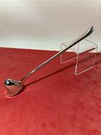 Design kaarsendover gepolijst metaal – modernistisch 1970-80, Gebruikt, Overige kleuren, 25 tot 50 cm, Verzenden