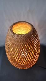 ~ Design Rotan Bamboe LAMP ~, Huis en Inrichting, Ophalen, Design Retro Trendy Vintage Natuur, Zo goed als nieuw, Metaal