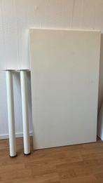 Bureaublad met 2 poten IKEA, Huis en Inrichting, Tafelonderdelen, Ophalen, Zo goed als nieuw, Rechthoekig, 50 tot 100 cm