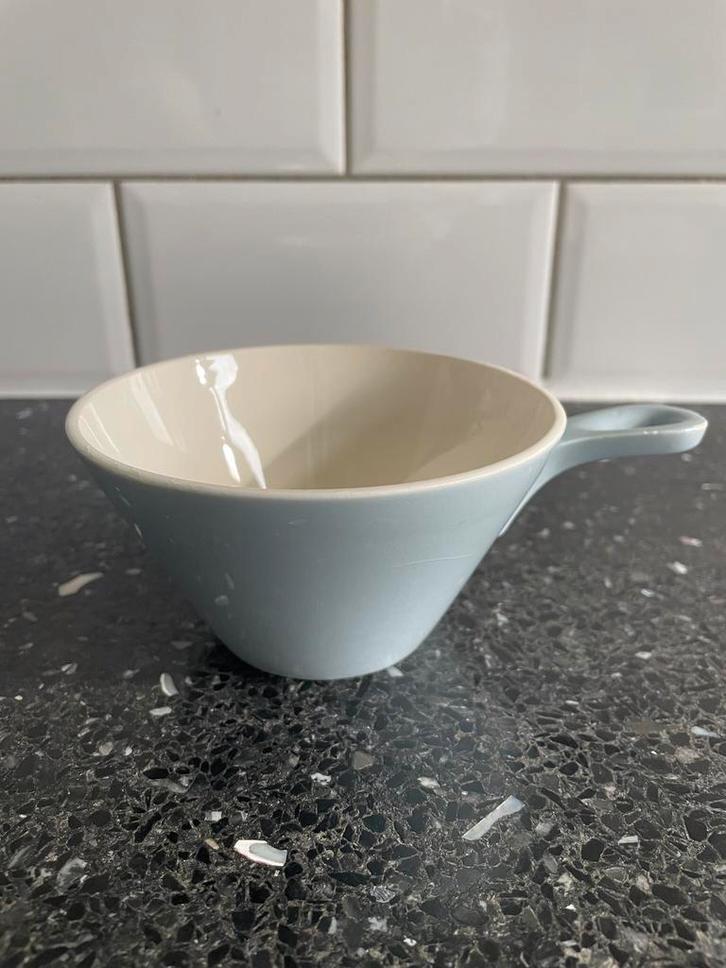 Soepkom donker pastel blauw Royal Sphinx, Antiek en Kunst, Antiek | Servies los, Ophalen of Verzenden