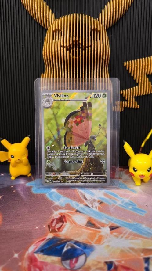 Vivillon #193 Pokemon kaart Surging Sparks, Hobby en Vrije tijd, Verzamelkaartspellen | Pokémon, Zo goed als nieuw, Losse kaart