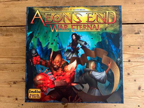 Aeon's End: War Eternal + Insert + 2 expansions, Hobby en Vrije tijd, Gezelschapsspellen | Bordspellen, Zo goed als nieuw, Een of twee spelers