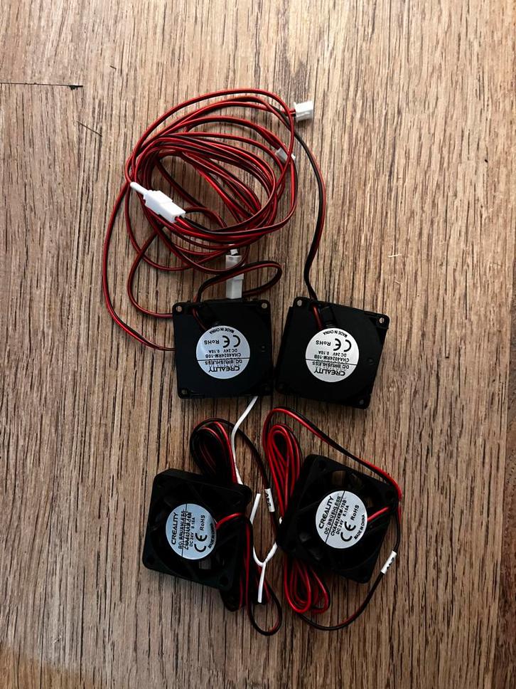 Creality Ventilator Set (4 stuks) - Nieuw, Computers en Software, 3D-printerbenodigheden, Nieuw, Ophalen of Verzenden