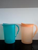 Tupperware kannen 2,1L, Huis en Inrichting, Keuken | Tupperware, Ophalen of Verzenden, Zo goed als nieuw, Groen, Beker of Kan