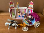 Koningshuisje met koets, Kinderen en Baby's, Speelgoed | Playmobil, Ophalen of Verzenden, Zo goed als nieuw