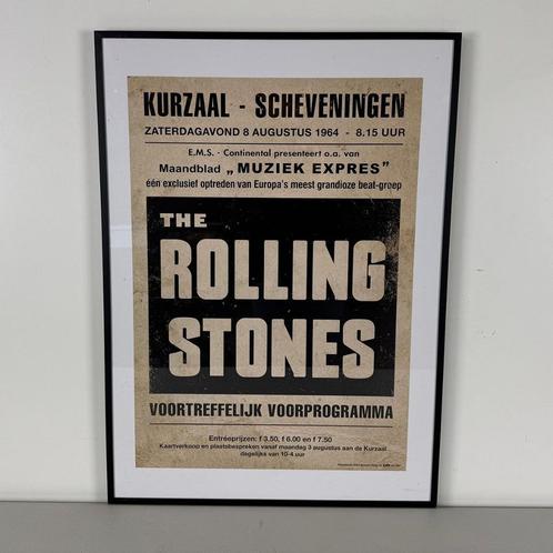 Affiche van  "Rolling Stones", Verzamelen, Posters, Zo goed als nieuw, Rechthoekig Staand, Ophalen of Verzenden