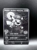 Spooky Mario Pikachu Halloween Kaart, Hobby en Vrije tijd, Verzamelkaartspellen | Pokémon, Ophalen of Verzenden, Zo goed als nieuw