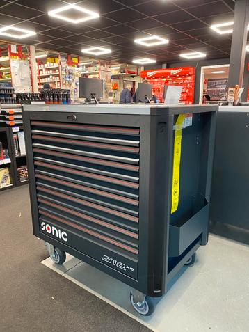 Sonic S12 NEXT XD met 887 delig gereedschap set wagen Kar beschikbaar voor biedingen