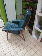 Deense  stoel jaren  70, Ophalen, Zo goed als nieuw, 75 tot 100 cm, 50 tot 75 cm